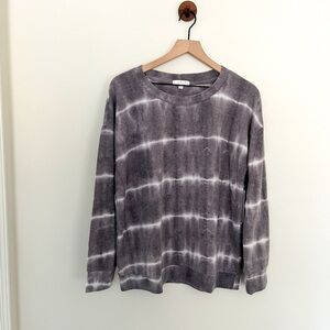 NWT STITCH FIX Nine Britton Grey Pullover Sweater Sweatshirt Top Women’s Large